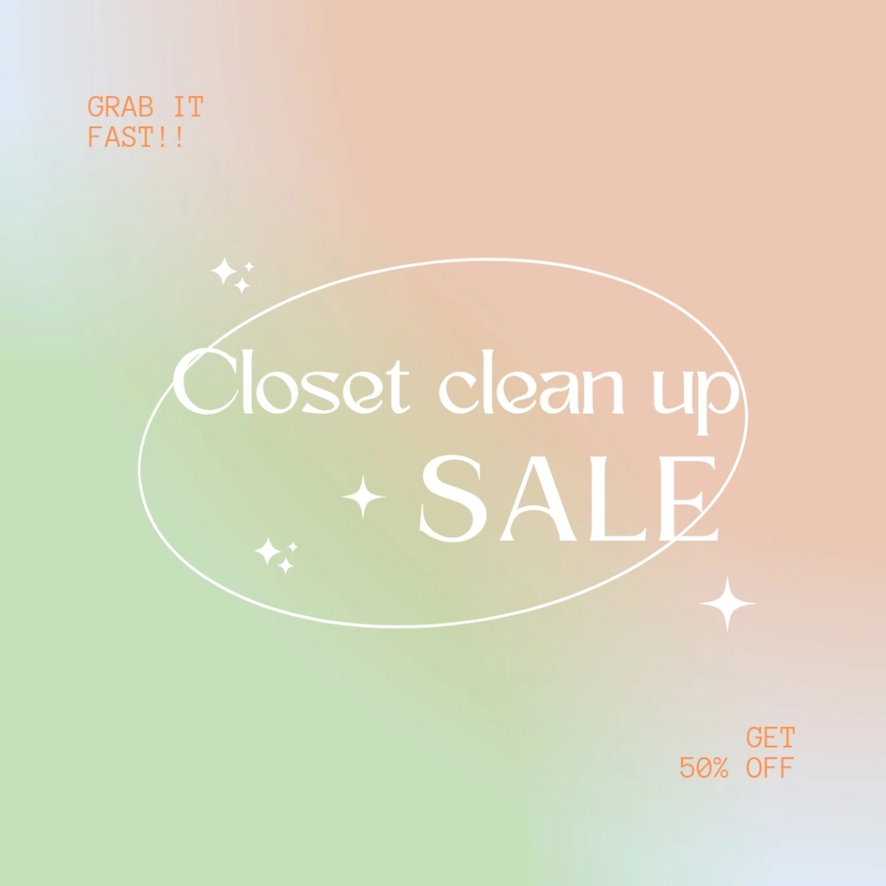 Spring cleaning, 50% off bundles